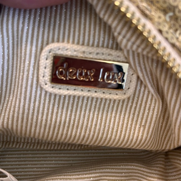 ANTHROPOLOGIE Deux Lux Bag MINT Condition - Picture 8 of 10